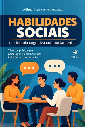 Capa do livro Habilidades Sociais em Terapia Cognitivo-Comportamental, de Edilma Vieira Alves Amaral